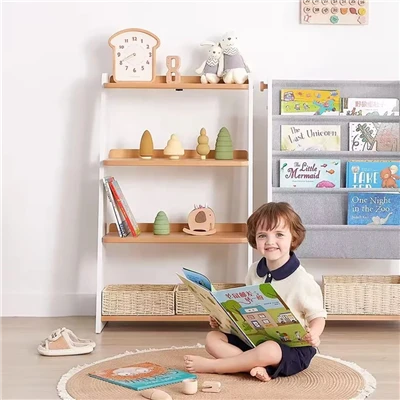 כוננית נמוכה לחדר ילדים