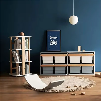 ארון אחסון לחדר ילדים מעץ